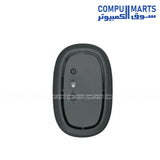 Rapoo M650 Silent Wireless Mouse top view showing smooth pebble-like design and compact body