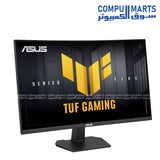 ASUS TUF Gaming VG27VQM5F 27-inch Curved Gaming Monitor close-up of curvature and thin bezels