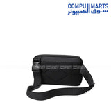 GXB00129 Black Crossbody Bag presented in its sleek black color available at Compumarts Egypt.