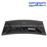ASUS TUF Gaming VG27VQM5F 27-inch Curved Gaming Monitor displaying action game graphics