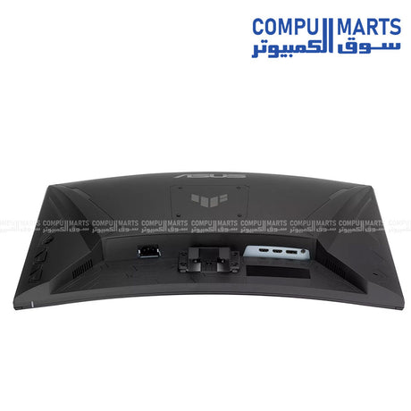 ASUS TUF Gaming VG27VQM5F 27-inch Curved Gaming Monitor displaying action game graphics