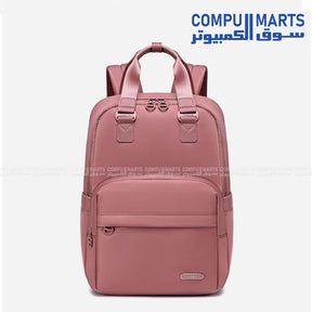 CB00778 Rose Gold laptop daypack displayed in its nostalgia rose color available at Compumarts Egypt.