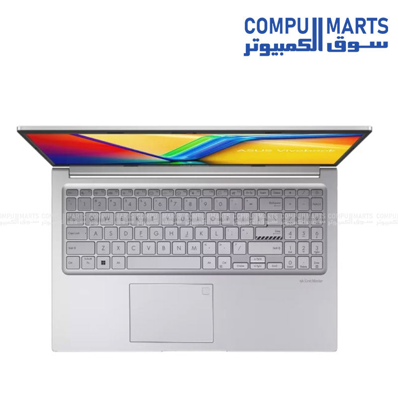 ASUS Vivobook 15 X1504VA-BQ857W featuring Windows 11 Home, Intel Graphics and Wi-Fi 6 for users in Egypt