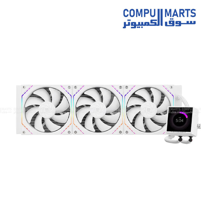TL-M12Q ARGB fan with S-FDB bearing and 2000 RPM rated speed Alt Text 4: Aluminum radiator and 3000 RPM pump of Peerless Vision 360 ARGB in Egypt