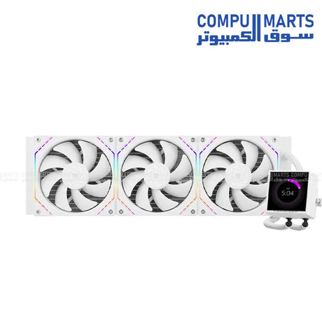 TL-M12Q ARGB fan with S-FDB bearing and 2000 RPM rated speed Alt Text 4: Aluminum radiator and 3000 RPM pump of Peerless Vision 360 ARGB in Egypt