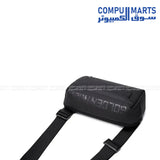 Front view of the GXB00129 crossbody bag showing its durable polyester material and compact 3L capacity.