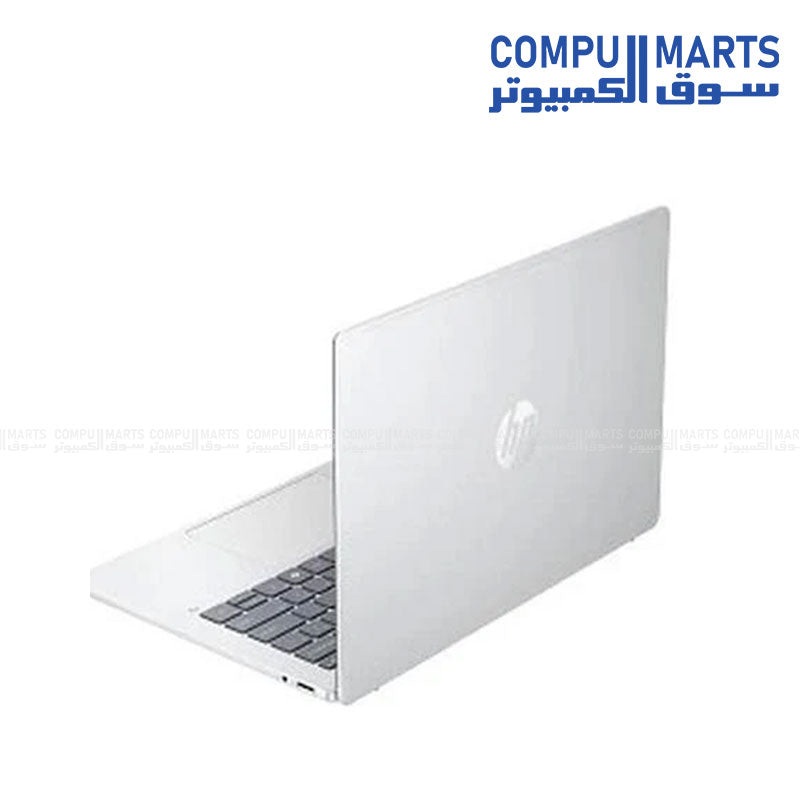 HP 15-fd2023ne laptop, left side view showing USB-C, USB-A, HDMI, and audio ports
