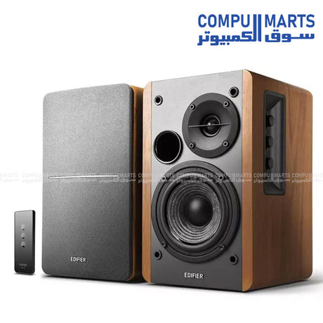 Edifier R1280T powered bookshelf speakers available at Compumarts