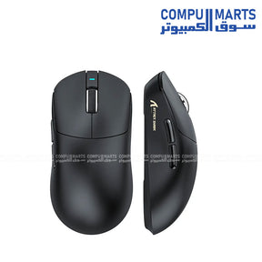 ATTACK SHARK X8 PLUS White Lightweight Gaming Mouse with PAW3395PRO Optical Sensor and 40000 DPI available in Egypt