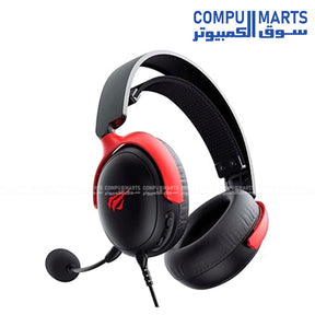 Havit H2015F 3.5mm Wired Gaming Headset with boom microphone, noise cancellation, and PS4/PS5 compatibility
