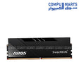 TwinMOS VOLTX DDR5 6000MHz 16GB RAM module with black aluminum heat spreader.
