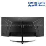 Curved 34-inch ViewSonic VX3418C-2K monitor featuring 1500R curvature, HDR10 and FreeSync Premium for users in Egypt