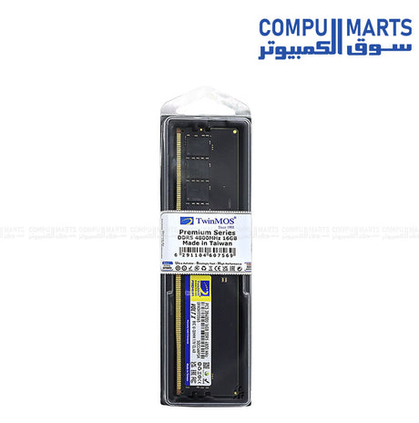 Black UDIMM 288-pin DDR5 memory stick featuring Intel XMP 3.0 and AMD EXPO compatibility.