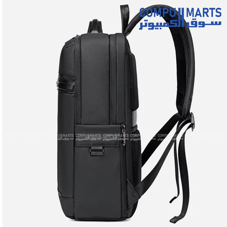 Slim B00872 laptop backpack with Zipper closure and Shoulder Harness for School, Travel, Work