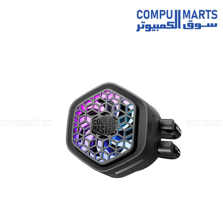 MasterLiquid Atmos II liquid cooler with VRM Fan and AMD® AM5 / AM4 CPU Socket specifications