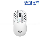 AULA SC580 Wireless Gaming Mouse 12000 DPI 6 Programmable Buttons 2.4GHz Bluetooth USB-C Connectivity PC Mac Gamers Wireless Mouse