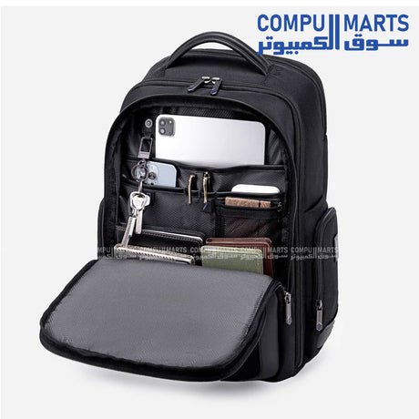 Arctic Hunter B00544 17-inch laptop backpack black