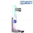 Cooler Master Atlas ARGB GPU Support Silver Gray case accessory with aluminium plastic tempered glass and magnet materials and support arm force up to 3kg