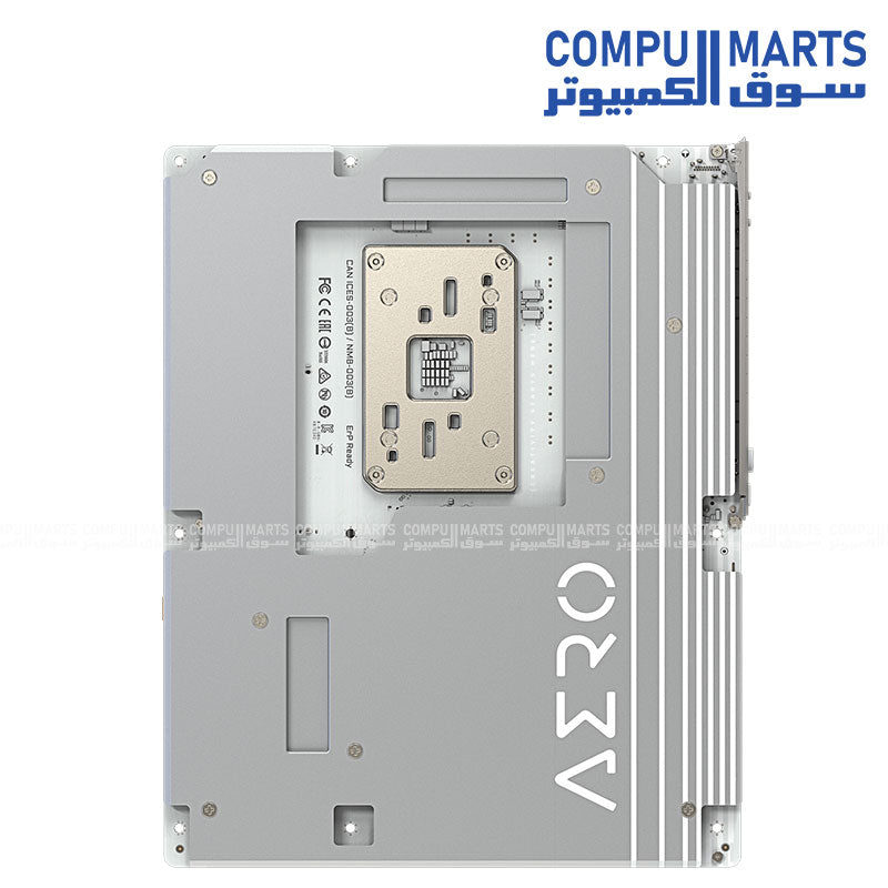 Supporting DDR5 memory up to 9000(O.C), four DIMM slots, dual-channel architecture and ATX form factor for system builds through Compumarts