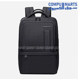 B00490 Black Laptop Backpack with 27 L capacity and support for laptops up to 15.6 inches