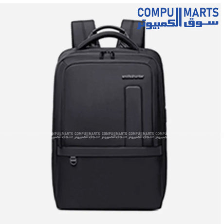 B00490 Black Laptop Backpack with 27 L capacity and support for laptops up to 15.6 inches