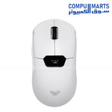 AULA SC390 Wireless Ultra-Light Gaming Mouse with Smart Display 7 Buttons 1 Smart Play PAW3311 Optical Sensor 1200 to 12,000 DPI Bluetooth 2.4GHz Wireless Wired 400mAh Battery 64g