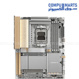 Built with AMD X870E chipset, dual Realtek 5GbE LAN, MediaTek Wi-Fi 7 MT7927 and Bluetooth 5.4 for motherboard connectivity requirements