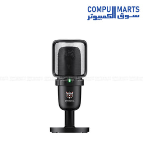 Onikuma Hoko RGB M730 Microphone Type-C connector with 100Hz ~ 10000Hz frequency range