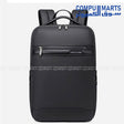 B00872 Black Laptop Backpack with 15.6 Inches compatible device size and Water Resistant level