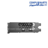 Low profile ZOTAC GAMING GeForce RTX 3050 LP graphics card with dual fan cooling, HDMI 2.1, DisplayPort 1.4a connectivity, and 6GB GDDR6 memory at Compumarts