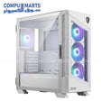 MSI MPG VELOX 100R Mid-Tower Gaming PC Case with 4 x 120mm ARGB fans, USB 3.2 Gen 2x2 Type-C, and 360mm radiator support available in Egypt.
