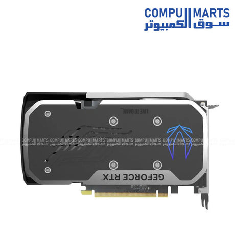 RTX 4060 TWIN EDGE with 3072 CUDA Cores, 8GB GDDR6 memory, 2-slot design and Windows 11 compatibility available through Compumarts