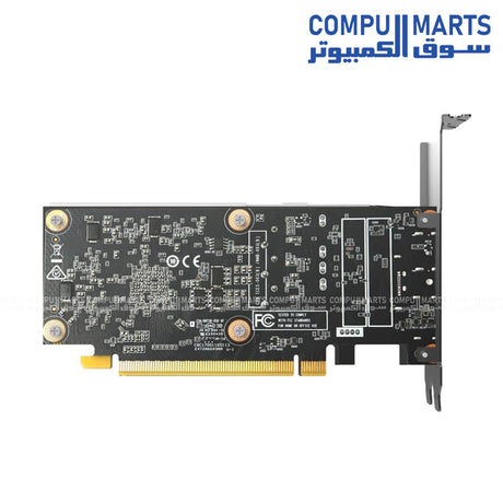 ZOTAC GAMING GeForce RTX 3050 LP 6GB GDDR6 graphics card designed with PCIe 4.0 x16 interface, dual fan cooling, 130W power requirement, and multiple display outputs for graphics card shoppers in Egypt