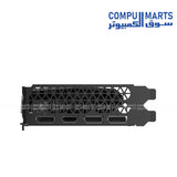 ZOTAC GAMING GeForce RTX 3050 ECO SOLO 8GB GDDR6 featuring 115W power consumption, 450W recommended power supply and compact card dimensions from Compumarts