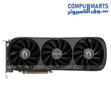 ZOTAC RTX 4080 SUPER Trinity Black Edition featuring 16GB GDDR6X memory and PCIe 4.0 graphics card
