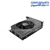 ZOTAC graphics card equipped with PCI Express 4.0 8x interface, 6-Pin power connector and HDMI with DisplayPort outputs for graphics card buyers in Egypt