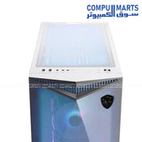 MSI MPG GUNGNIR 300R AIRFLOW mid-tower gaming PC case with E-ATX support, ARGB PWM fans, USB 3.2 Gen 2x2 Type-C, and 360mm radiator support available in Egypt.