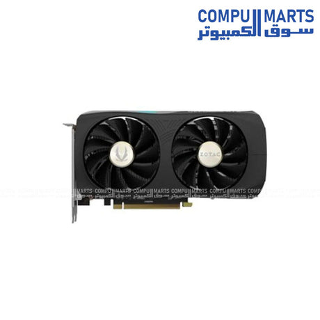 Discover the ZOTAC GAMING GeForce RTX 4070 SUPER Twin Edge OC featuring 7168 CUDA cores, 12GB GDDR6X memory, and 21 Gbps memory clock for gaming graphics card buyers in Egypt through Compumarts