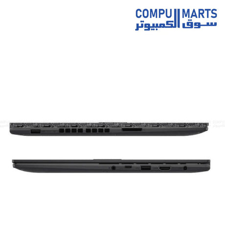 Intel Core i5-12500H powered ASUS Vivobook 16X laptop with 8GB DDR4 memory, 512GB NVMe PCIe 4.0 SSD, Wi-Fi 6E, Bluetooth 5.3, and 16-inch WUXGA display