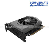 GeForce RTX 3050 ECO SOLO graphics card with 2560 CUDA cores, 14 Gbps memory clock and Quad Display capability for buyers in Egypt