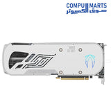 GeForce RTX 4070 Ti SUPER graphics card with 2625MHz boost clock, HDMI 2.1a, and DisplayPort 1.4a outputs
