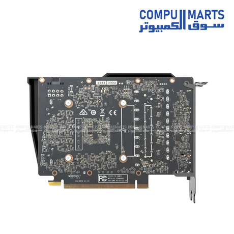 ZOTAC RTX 3050 Solo model ZT-A30510G-10L with 70W TBP, PCIe bus-powered design, recommended 450W power supply, and DirectX 12 Ultimate support from Compumarts.