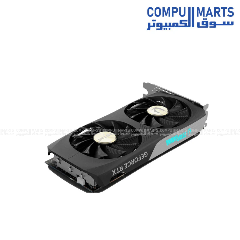 GeForce RTX 4070 SUPER Twin Edge OC graphics card equipped with IceStorm 2.0 cooling, SPECTRA RGB Lighting, Metal Backplate, and 12VHPWR power input for users searching for ZOTAC graphics cards in Egypt
