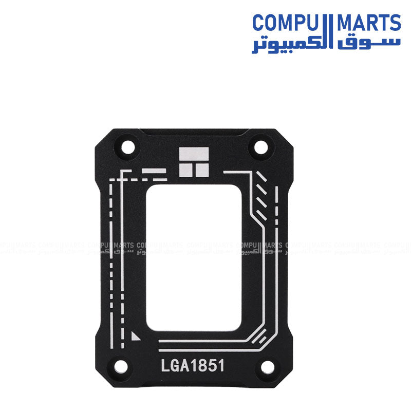 Thermalright LGA 1851-BCF Black CPU contact frame designed for improved cooling and secure installation