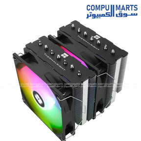 Thermalright Phantom Spirit 120 SE ARGB dual tower CPU cooler 7 heat pipes high airflow silent cooling ARGB fans black