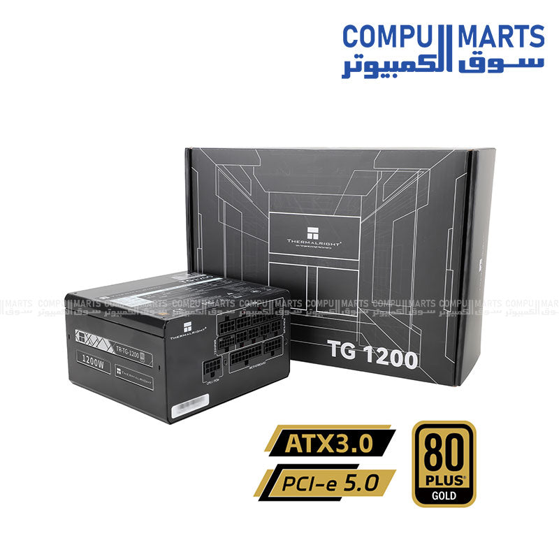 Thermalright 1200W Full-Modular PSU with 100-240Vac input voltage