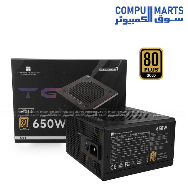 Thermalright TG-650S 650W 80 Plus Gold Power Supply