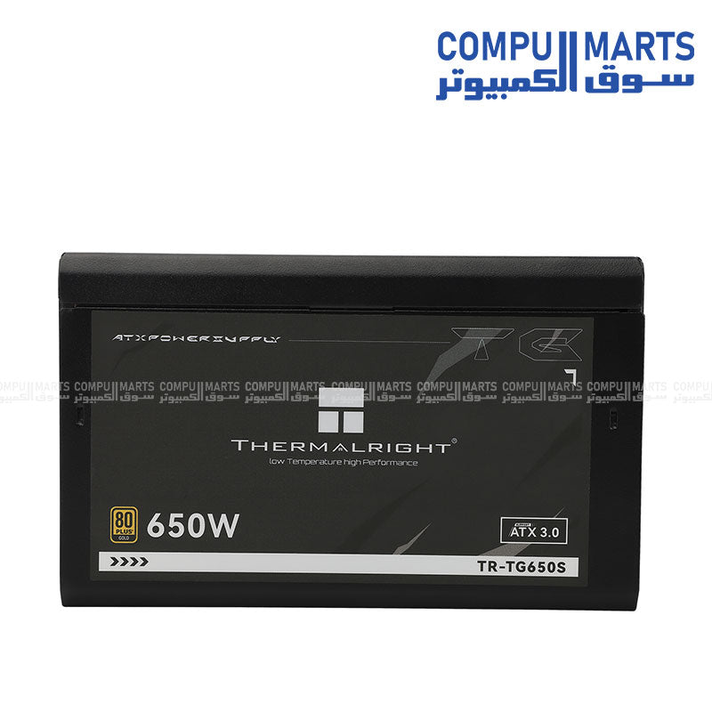 Thermalright TG-650S 650W Power Supply with 120mm Fan and 80 Plus Gold Efficiency