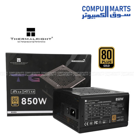 Thermalright TG-850S 850W PSU with 5 Years warranty