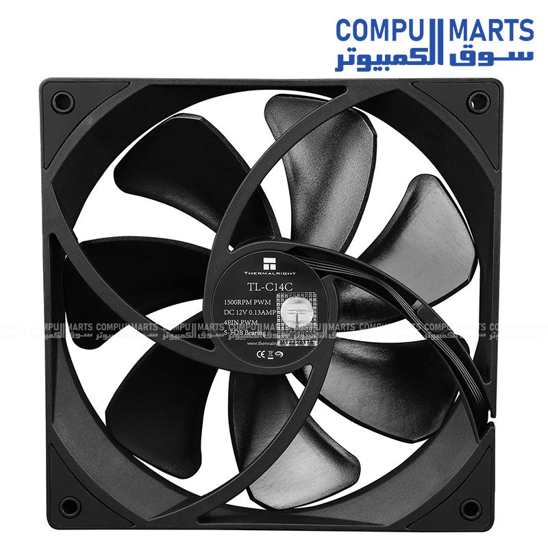 Thermalright TL-C14C 140mm PWM case cooling fan